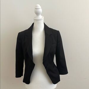 White House Black Market Women's Blazer Black Women Size 00